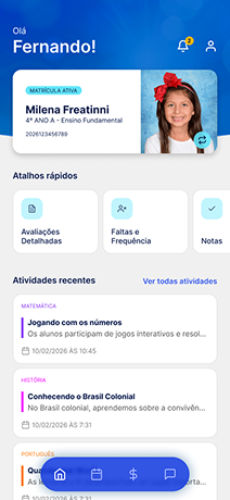 Aplicativo móvel do Sistema Gênyou